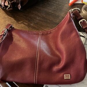 The Sak Wine Leather Shoulder Bag